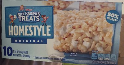 Rice Krispies Treats Homestyle