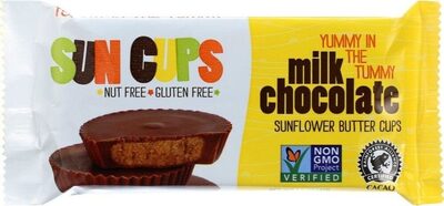 Rice Syrup Chocolate Sunflower Butter Cups