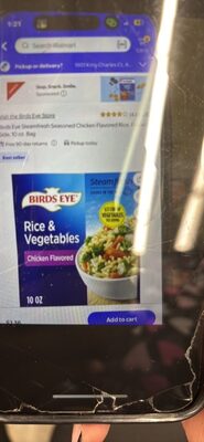 Rice & Vegetables Chicken Flavored