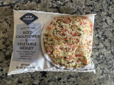 Riced Cauliflower And Vegetable Medley