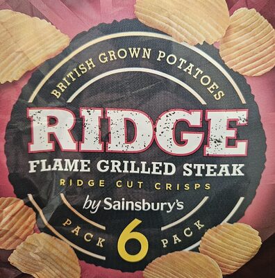 Ridge Cut Flame Grilled Steak Crisps