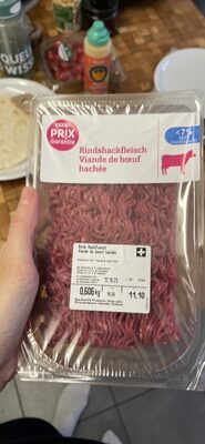 Rindshackfleisch · Viande de bœuf hachée