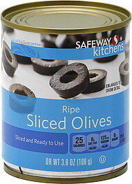 Ripe Sliced Olives