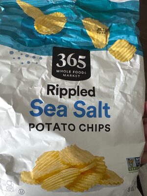 Rippled Sea Salt Potato Chips
