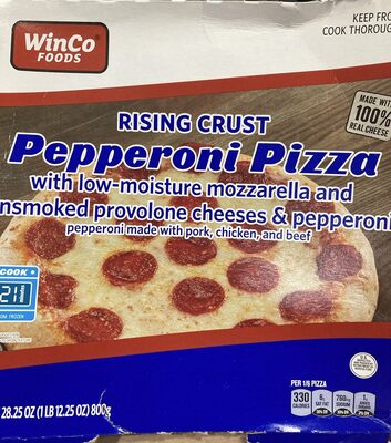 Rising Crust Pepperoni Pizza