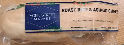 Roast Beef & Asiago Chreese