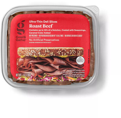 Roast beef ultra-thin deli slices