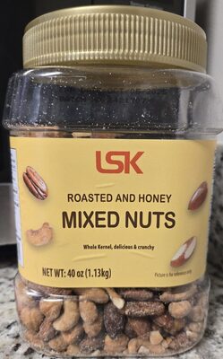 Roasted and Honey Mixed Nuts
