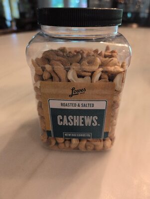 Roasted And Salter Cashews