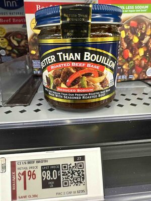 Roasted Beef Base Reduced Sodium