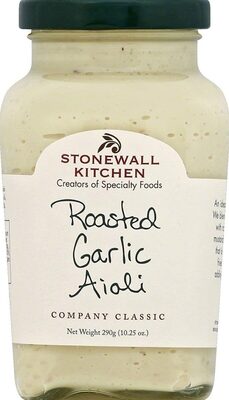 Roasted garlic aioli