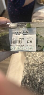 Roasted Garlic Green Beans