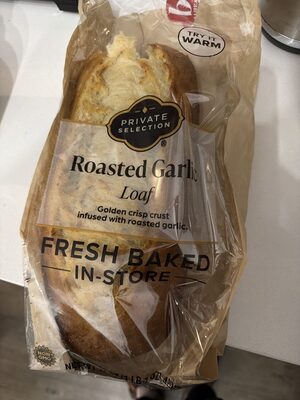 Roasted garlic loaf