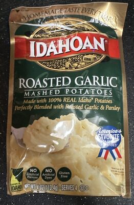 ROASTED GARLIC MASHED POTATOES