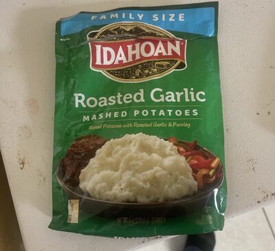 Roasted garlic mashed potatoes