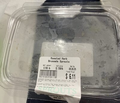 Roasted Herb Brussels Sprouts