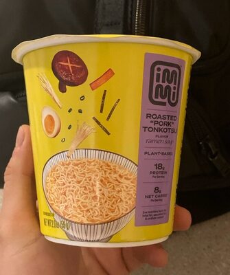 Roasted “Pork” Tonkotsu Ramen Soup