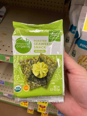 Roasted Seaweed Snack Wasabi
