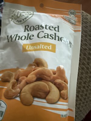 Roasted Whole Cashews