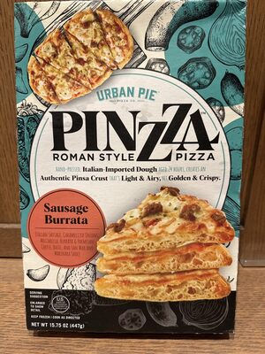 Roman Style Pizza - Sausage Burrata