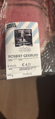Rosbief Gekruid