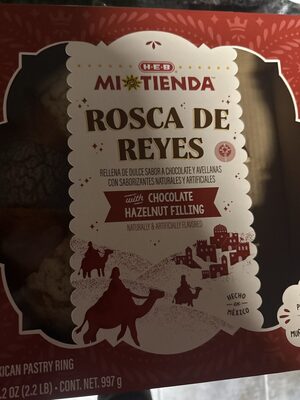 Rosca de Reyes with Chocolate Filling