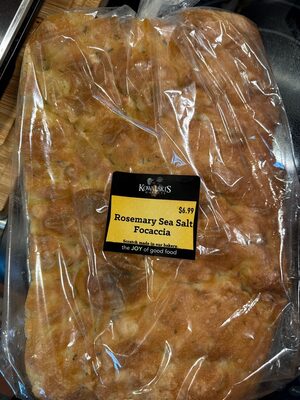 Rosemary Sea Salt Focaccia