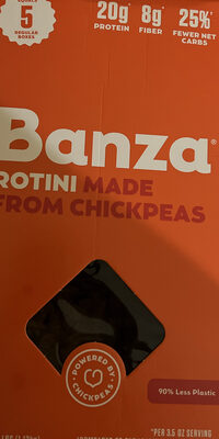 Rotini Made From Chickpeas