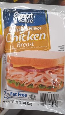 Rotisserie chicken breast