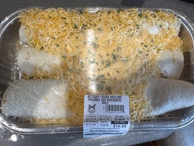 Rotisserie Chicken Enchiladas