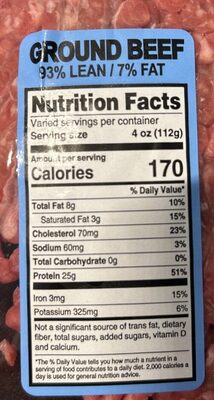 Rouses 93/7 Ground Beef