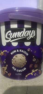 Rum & Raisin Ice Cream
