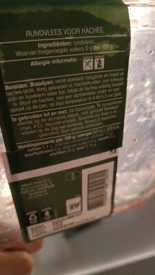 RUNDVLEES VOOR HACHEE