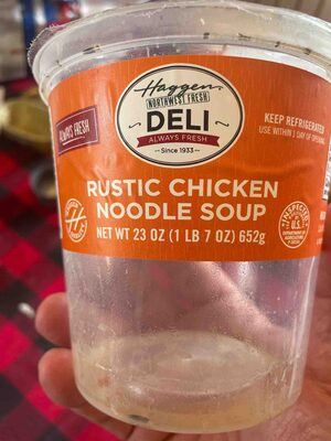 Rustic Chicken Noodle Soup