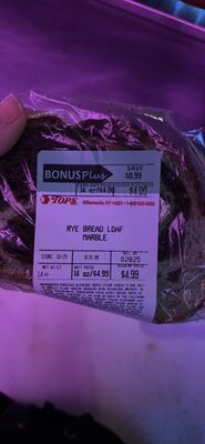 RYE BREAD LOAF MARBLE