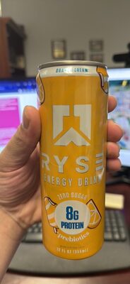 RYSE Energy Protein Drink - Orange Cream