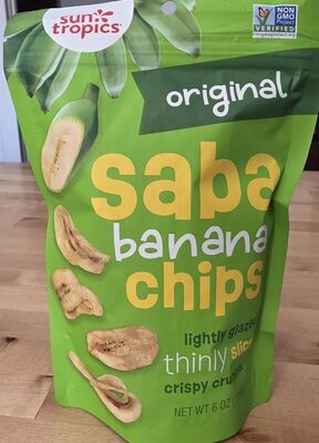Saba Banana Chips - Original