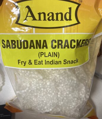 Sabudana Crackers