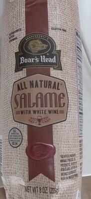 Salame With White Wine