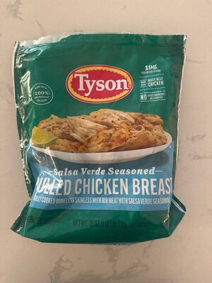 Salsa Verse Seasoned Pulled Chicken Breast