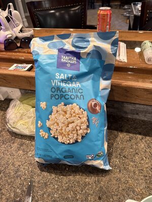 Salt And Vinegar Organic Popcorn