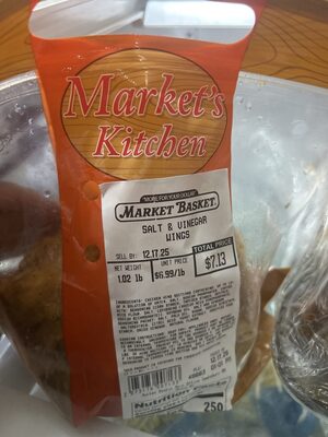 Salt And Vinegar Wings