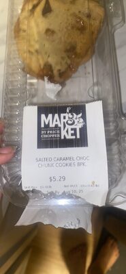 Salted Caramel Choc Chunk Cookies 8pk