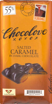 Salted Caramel In Dark Chocolate