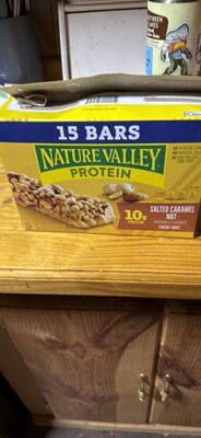 Salted Caramel Nut Chewy Bars