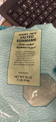 Salted Edamame