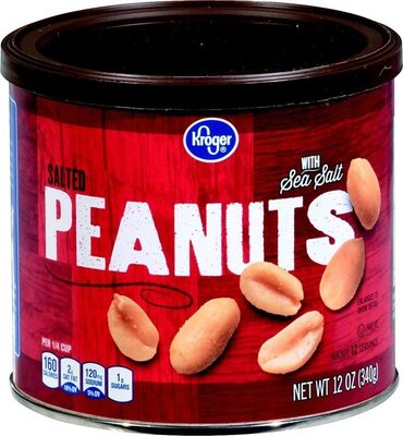 Salted Peanuts With Sea Salt
