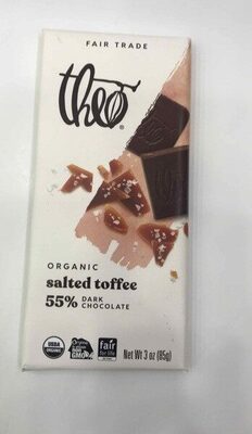 Salted Toffee 55% Dark Chocolate