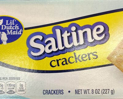 Saltine crackers, saltine