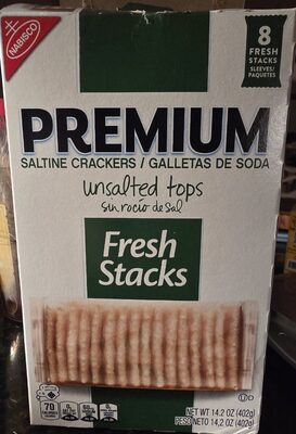 Saltine Crackers Unsalted Tops